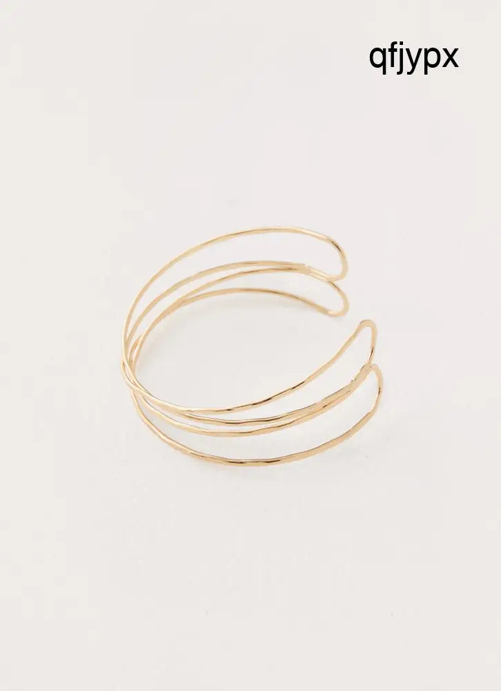 Celeste Arm Cuff - Gold - Gold / One Size - Bracelets