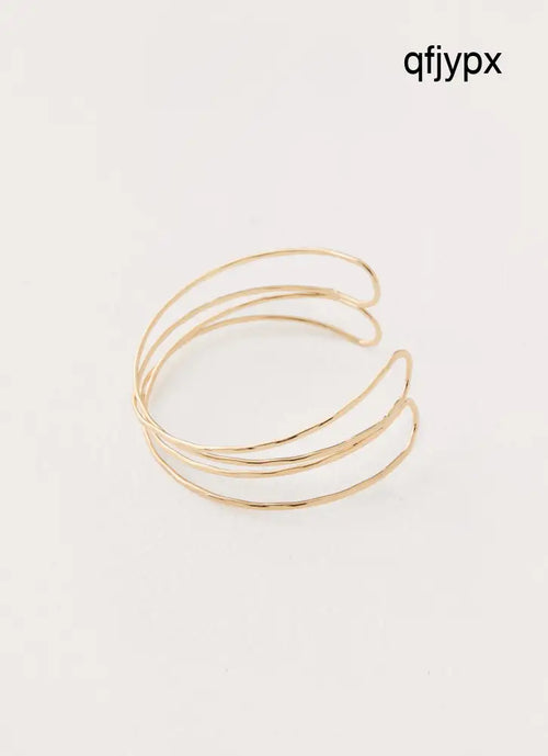 Celeste Arm Cuff - Gold - Gold / One Size - Bracelets