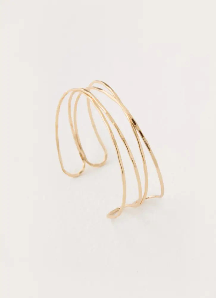 Celeste Arm Cuff - Gold - Gold / One Size - Bracelets
