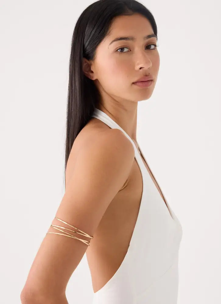 Celeste Arm Cuff - Gold - Gold / One Size - Bracelets