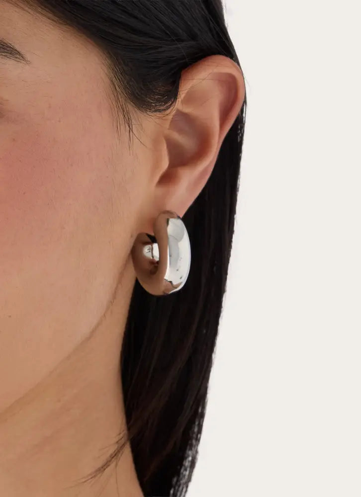 Daily Edit Earrings - Silver - Silver / One Size - Earrings