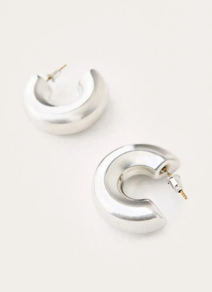 Daily Edit Earrings - Silver - Silver / One Size - Earrings