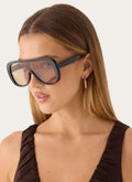 Extra Mile Sunglasses - Black - Black / One Size - Sunglasses