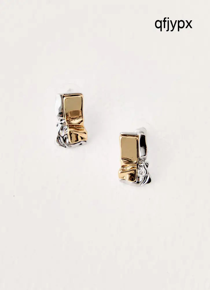 First Glance Earrings - Gold/Silver - Gold/Silver / One Size - Earrings