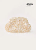Genevieve Clutch Bag - Ivory - Ivory / One Size - Bags