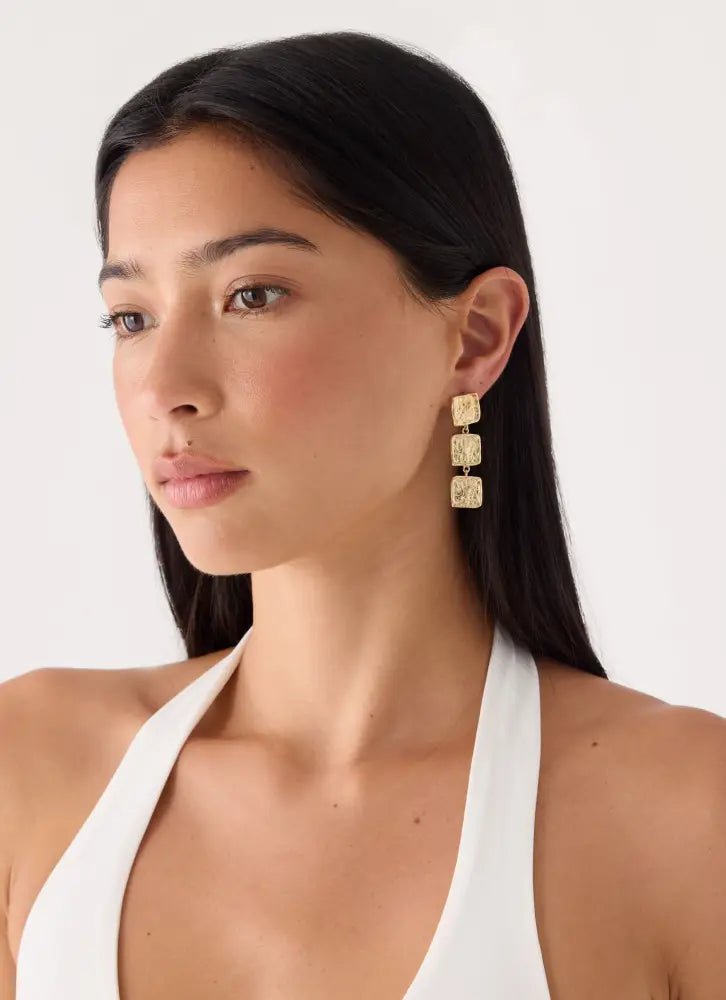 Headturner Earrings - Gold - Gold / One Size - Earrings