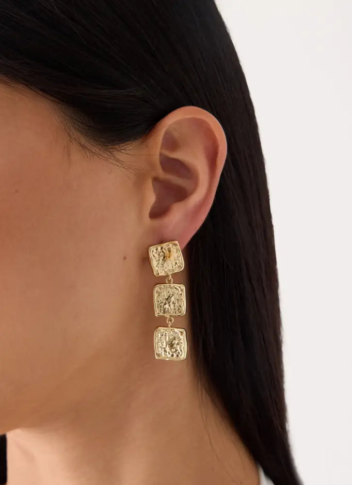 Headturner Earrings - Gold - Gold / One Size - Earrings