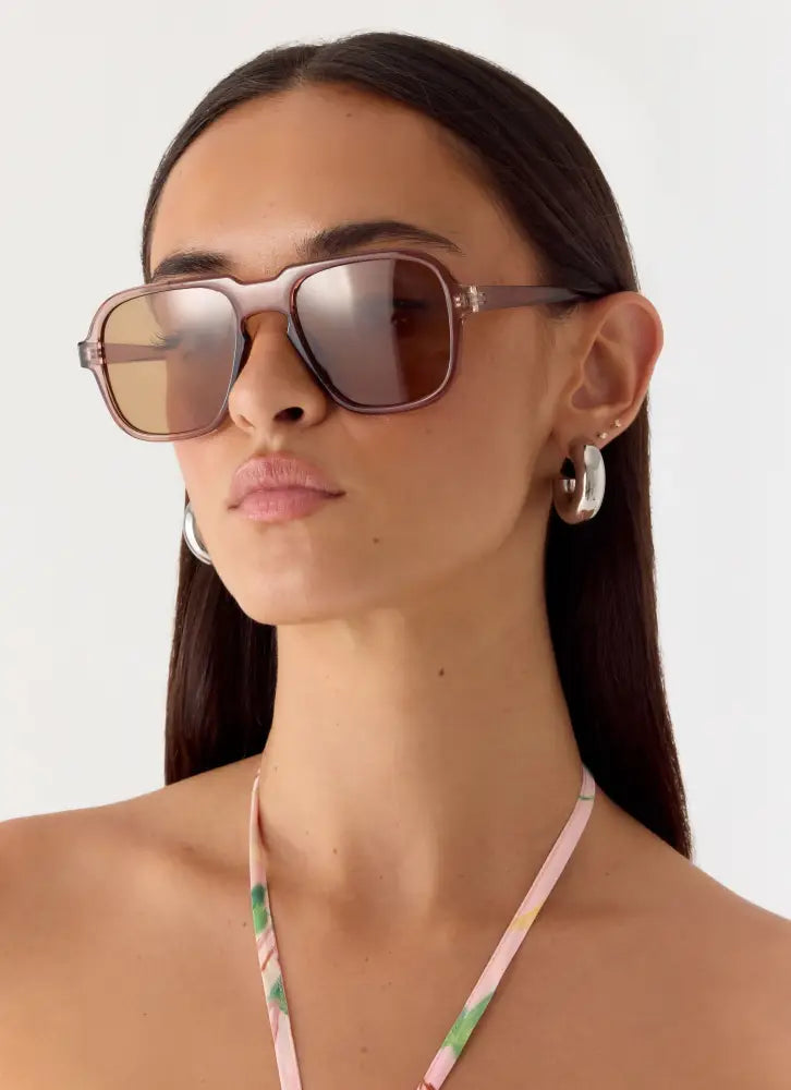 Hunting Hour Sunglasses - Blush - Blush / One Size - Sunglasses