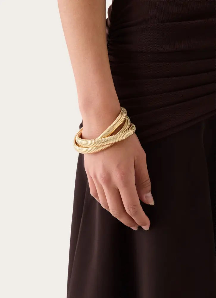 Lasting Impression Bracelets - Gold - Gold / One Size - Bracelets