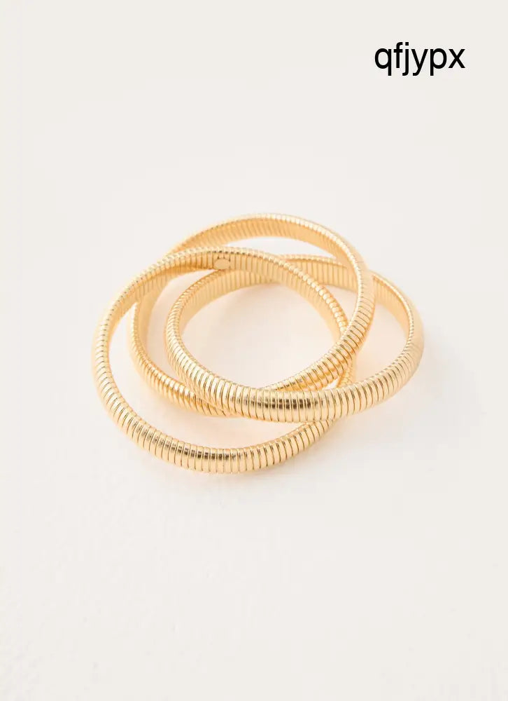 Lasting Impression Bracelets - Gold - Gold / One Size - Bracelets