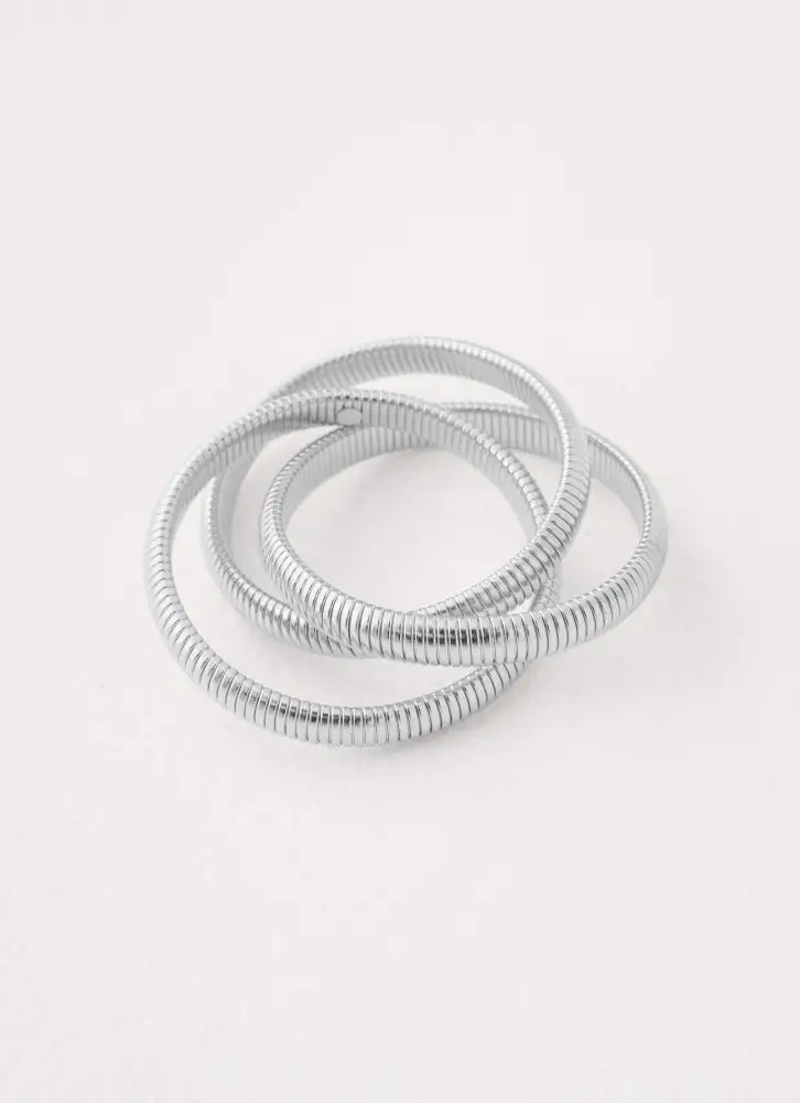 Lasting Impression Bracelets - Silver - Silver / One Size - Bracelets
