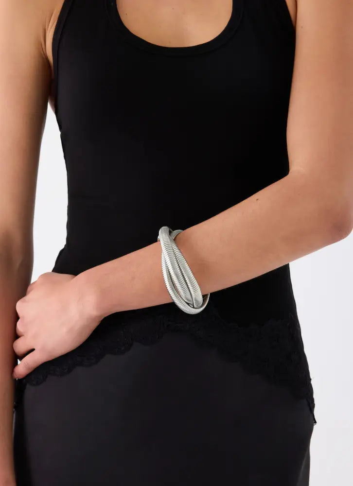 Lasting Impression Bracelets - Silver - Silver / One Size - Bracelets