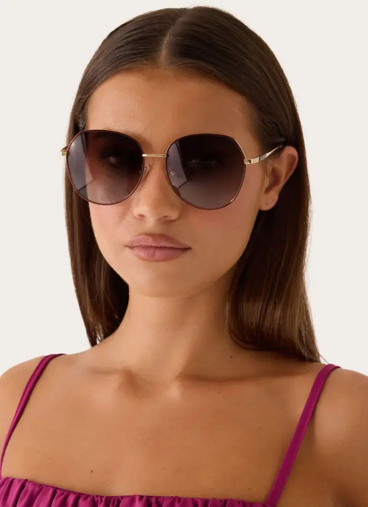 Odessa Sunglasses - Gold / One Size - Sunglasses
