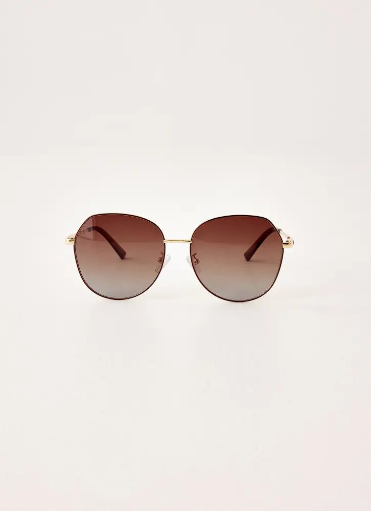 Odessa Sunglasses - Gold / One Size - Sunglasses