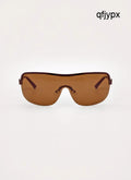 Pure Attitude Sunglasses - Brown - Brown / One Size - Sunglasses