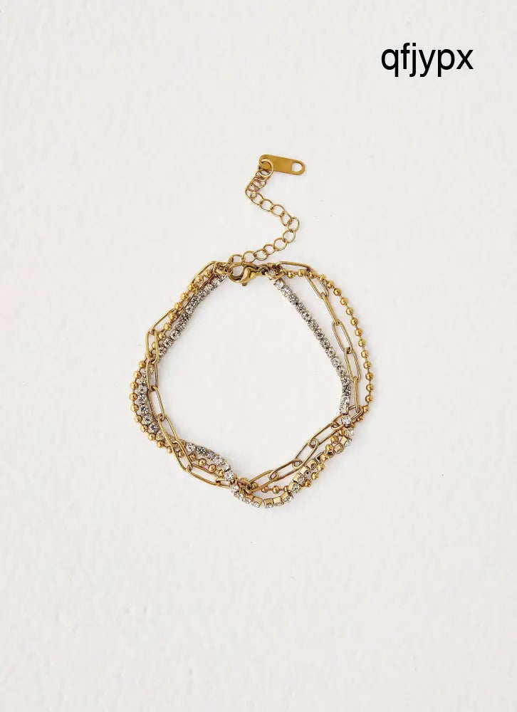 Suki Bracelet - Gold - Gold / One Size - Bracelets