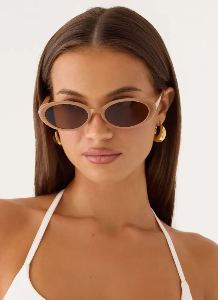 Sunray Gaze Sunglasses - Tan - Tan / One Size - Sunglasses